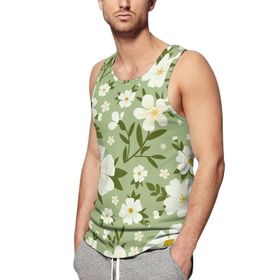 AILLOSA Fun-Top Relax Tembel Hayvan Baskılı Yazlık YH-335 Erkek Atlet