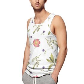 AILLOSA Fun-Top Relax Tembel Hayvan Baskılı Yazlık YH-338 Erkek Atlet