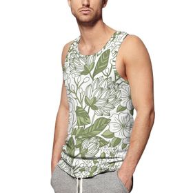 AILLOSA Fun-Top Relax Tembel Hayvan Baskılı Yazlık YH-357 Erkek Atlet