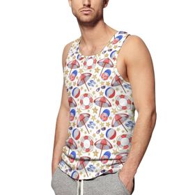 AILLOSA Fun-Top Relax Tembel Hayvan Baskılı Yazlık YH-408 Erkek Atlet