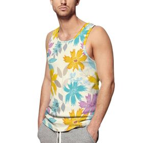 AILLOSA Fun-Top Relax Tembel Hayvan Baskılı Yazlık YH-419 Erkek Atlet