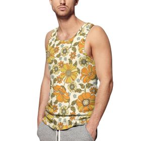 AILLOSA Fun-Top Relax Tembel Hayvan Baskılı Yazlık YH-450 Erkek Atlet