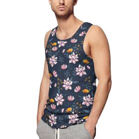 AILLOSA Fun-Top Relax Tembel Hayvan Baskılı Yazlık YH-454 Erkek Atlet
