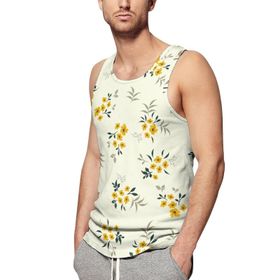 AILLOSA Fun-Top Relax Tembel Hayvan Baskılı Yazlık YH-61 Erkek Atlet