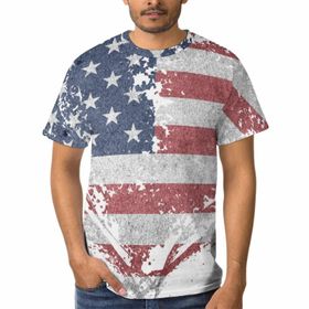 AILLOSA GF-07 3D Baskılı Desenli Kısa Kollu Erkek T-shirt