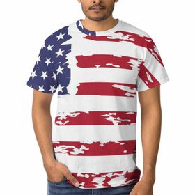 AILLOSA GF-11 3D Baskılı Desenli Kısa Kollu Erkek T-shirt