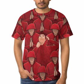 AILLOSA GF-15 3D Baskılı Desenli Kısa Kollu Erkek T-shirt