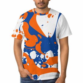 AILLOSA GF-16 3D Baskılı Desenli Kısa Kollu Erkek T-shirt