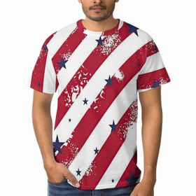 AILLOSA GF-18 3D Baskılı Desenli Kısa Kollu Erkek T-shirt