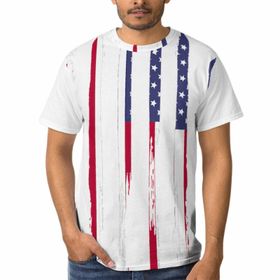 AILLOSA GF-20 3D Baskılı Desenli Kısa Kollu Erkek T-shirt