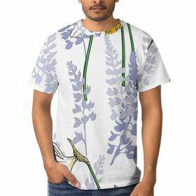 AILLOSA GF-27 3D Baskılı Desenli Kısa Kollu Erkek T-shirt