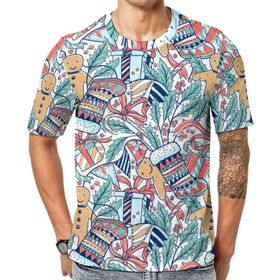 AILLOSA GFY01 Baskılı Desenli Kısa Kollu Unisex T-shirt