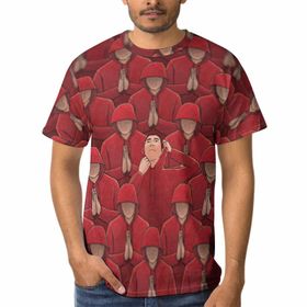 AILLOSA GFY02 3D Baskılı Desenli Kısa Kollu Erkek T-shirt
