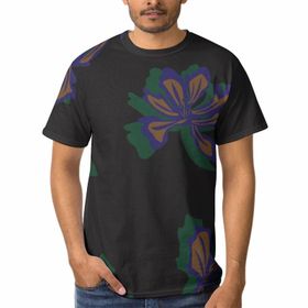 AILLOSA GFY05 3D Baskılı Desenli Kısa Kollu Erkek T-shirt