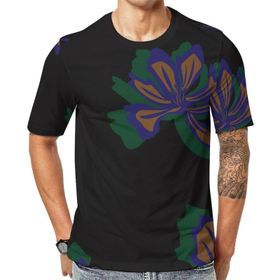 AILLOSA GFY05 Baskılı Desenli Kısa Kollu Unisex T-shirt