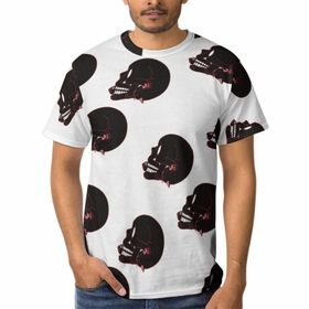 AILLOSA GFY07 3D Baskılı Desenli Kısa Kollu Erkek T-shirt