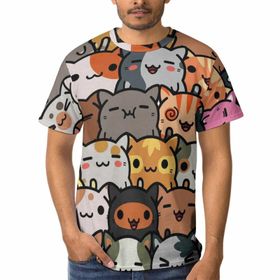 AILLOSA GFY14 3D Baskılı Desenli Kısa Kollu Erkek T-shirt