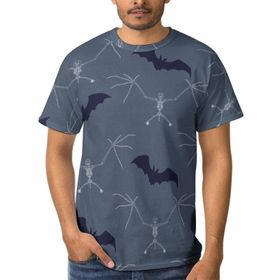 AILLOSA GFY16 3D Baskılı Desenli Kısa Kollu Erkek T-shirt