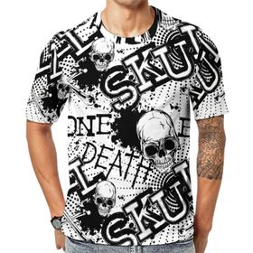 AILLOSA GFY19 Baskılı Desenli Kısa Kollu Unisex T-shirt