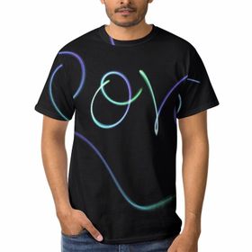 AILLOSA GFY23 3D Baskılı Desenli Kısa Kollu Erkek T-shirt