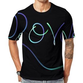 AILLOSA GFY23 Baskılı Desenli Kısa Kollu Unisex T-shirt