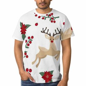 AILLOSA GFY24 3D Baskılı Desenli Kısa Kollu Erkek T-shirt