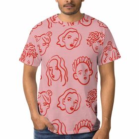 AILLOSA GFY25 3D Baskılı Desenli Kısa Kollu Erkek T-shirt