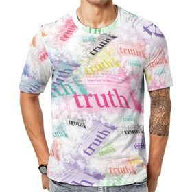 AILLOSA GFY39 Baskılı Desenli Kısa Kollu Unisex T-shirt