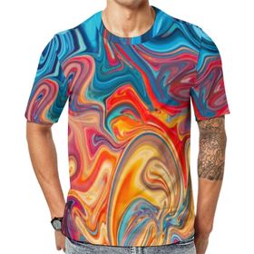 AILLOSA GFY42 Baskılı Desenli Kısa Kollu Unisex T-shirt