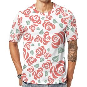 AILLOSA GFY43 Baskılı Desenli Kısa Kollu Unisex T-shirt