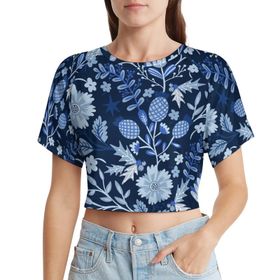 AILLOSA Racerback Bisiklet Yaka Kısa Kol YH-237 Kadın T-shirt