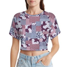 AILLOSA Racerback Bisiklet Yaka Kısa Kol YH-556 Kadın T-shirt