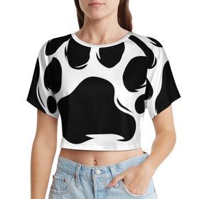 AILLOSA Racerback Tank Top Yuvarlak Yaka Kısa Kol CGF-05 Kadın T-shirt