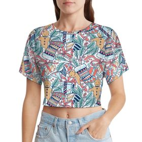 AILLOSA Racerback Tank Top Yuvarlak Yaka Kısa Kol GFY-01 Kadın T-shirt