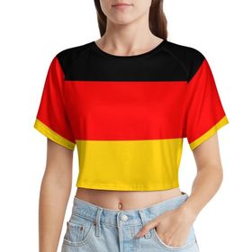 AILLOSA Racerback Tank Top Yuvarlak Yaka Kısa Kol GFY-31 Kadın T-shirt