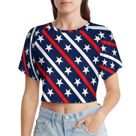 AILLOSA Racerback Tank Top Yuvarlak Yaka Kısa Kol GFY-40 Kadın T-shirt