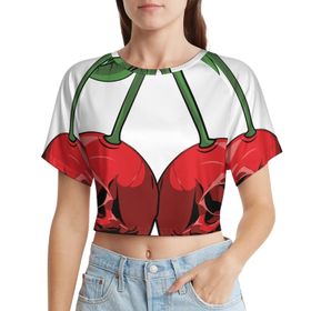 AILLOSA Racerback Tank Top Yuvarlak Yaka Kısa Kol TH-296 Kadın T-shirt