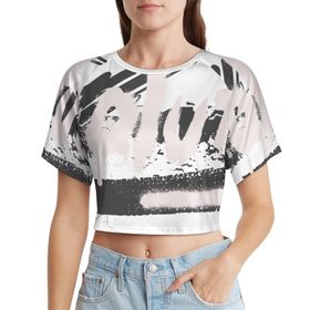 AILLOSA Racerback Tank Top Yuvarlak Yaka Kısa Kol TH-297 Kadın T-shirt