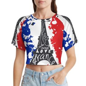 AILLOSA Racerback Tank Top Yuvarlak Yaka Kısa Kol TH-301 Kadın T-shirt