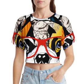 AILLOSA Racerback Tank Top Yuvarlak Yaka Kısa Kol TH-305 Kadın T-shirt