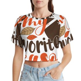 AILLOSA Racerback Tank Top Yuvarlak Yaka Kısa Kol TH-324 Kadın T-shirt
