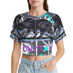 AILLOSA Racerback Tank Top Yuvarlak Yaka Kısa Kol TH-369 Kadın T-shirt