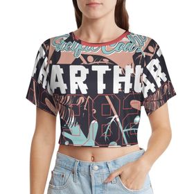 AILLOSA Racerback Tank Top Yuvarlak Yaka Kısa Kol TH-379 Kadın T-shirt