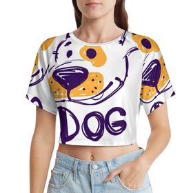 AILLOSA Racerback Tank Top Yuvarlak Yaka Kısa Kol TH-438 Kadın T-shirt