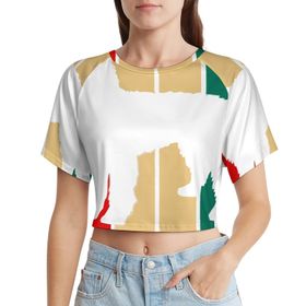 AILLOSA Racerback Tank Top Yuvarlak Yaka Kısa Kol TH-449 Kadın T-shirt