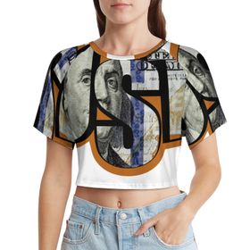 AILLOSA Racerback Tank Top Yuvarlak Yaka Kısa Kol TH-463 Kadın T-shirt