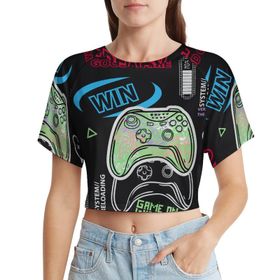 AILLOSA Racerback Tank Top Yuvarlak Yaka Kısa Kol TH-497 Kadın T-shirt