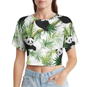 AILLOSA Racerback Tank Top Yuvarlak Yaka Kısa Kol YH-10 Kadın T-shirt