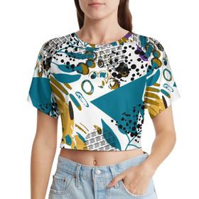 AILLOSA Racerback Tank Top Yuvarlak Yaka Kısa Kol YH-100 Kadın T-shirt