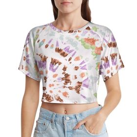 AILLOSA Racerback Tank Top Yuvarlak Yaka Kısa Kol YH-102 Kadın T-shirt